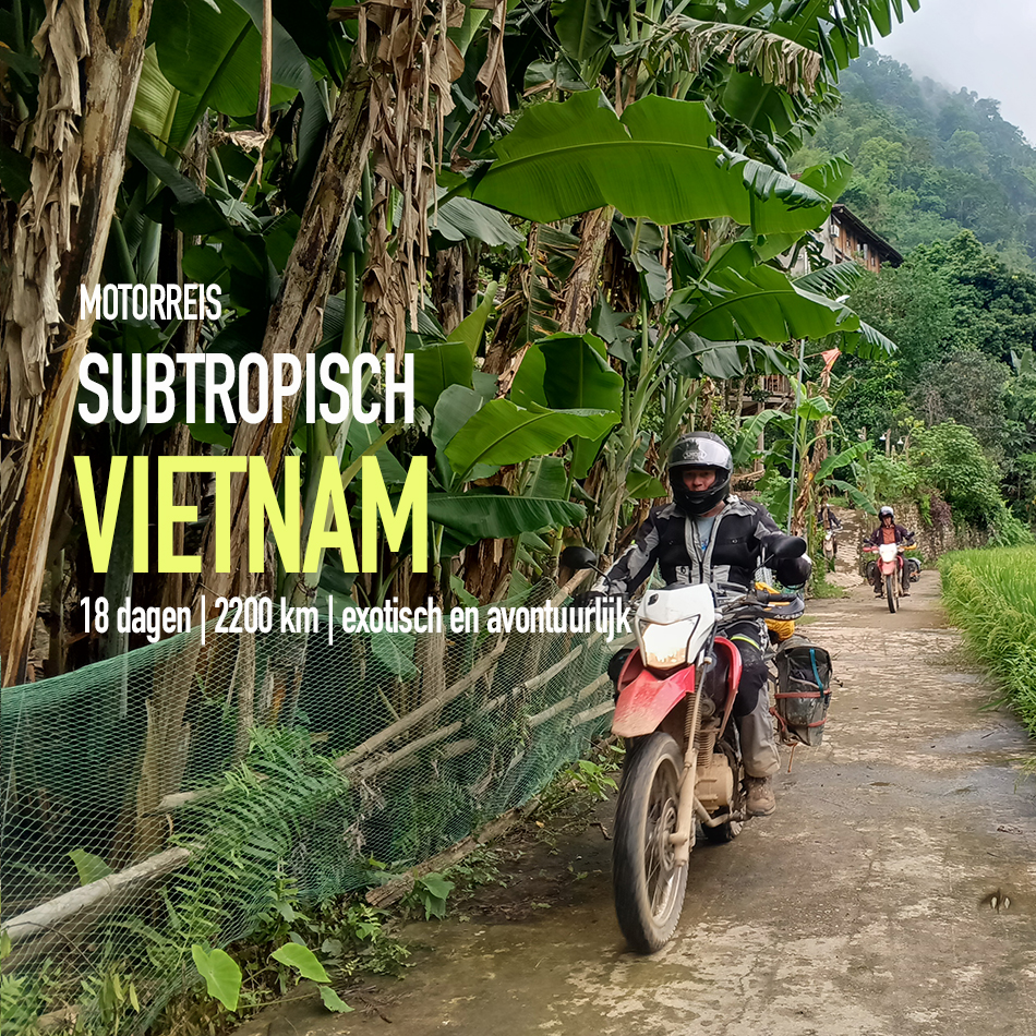 Motorreizen van Travel 2 Explore motorreis door exotisch en avontuurlijk noord-vietnam