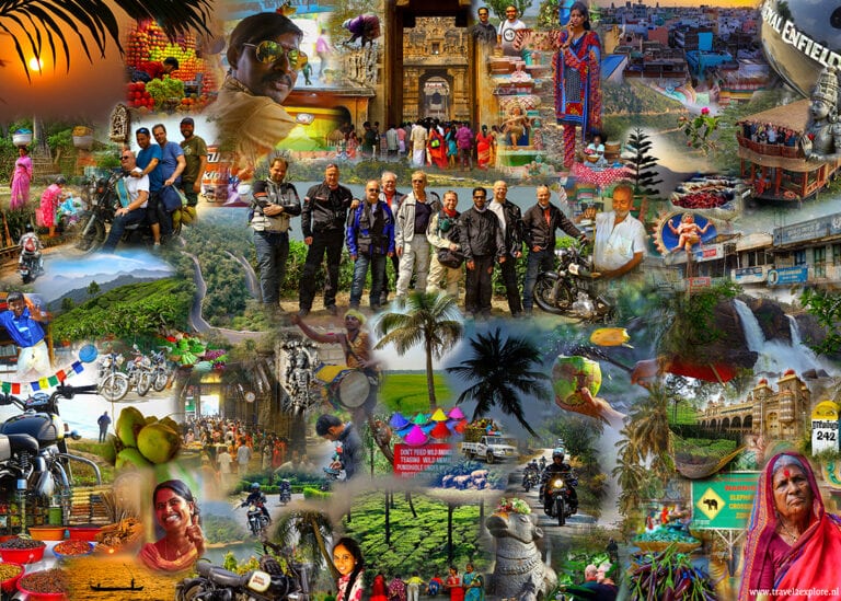 Motorreis Zuid- India door theeplantages en tijgerresevaten