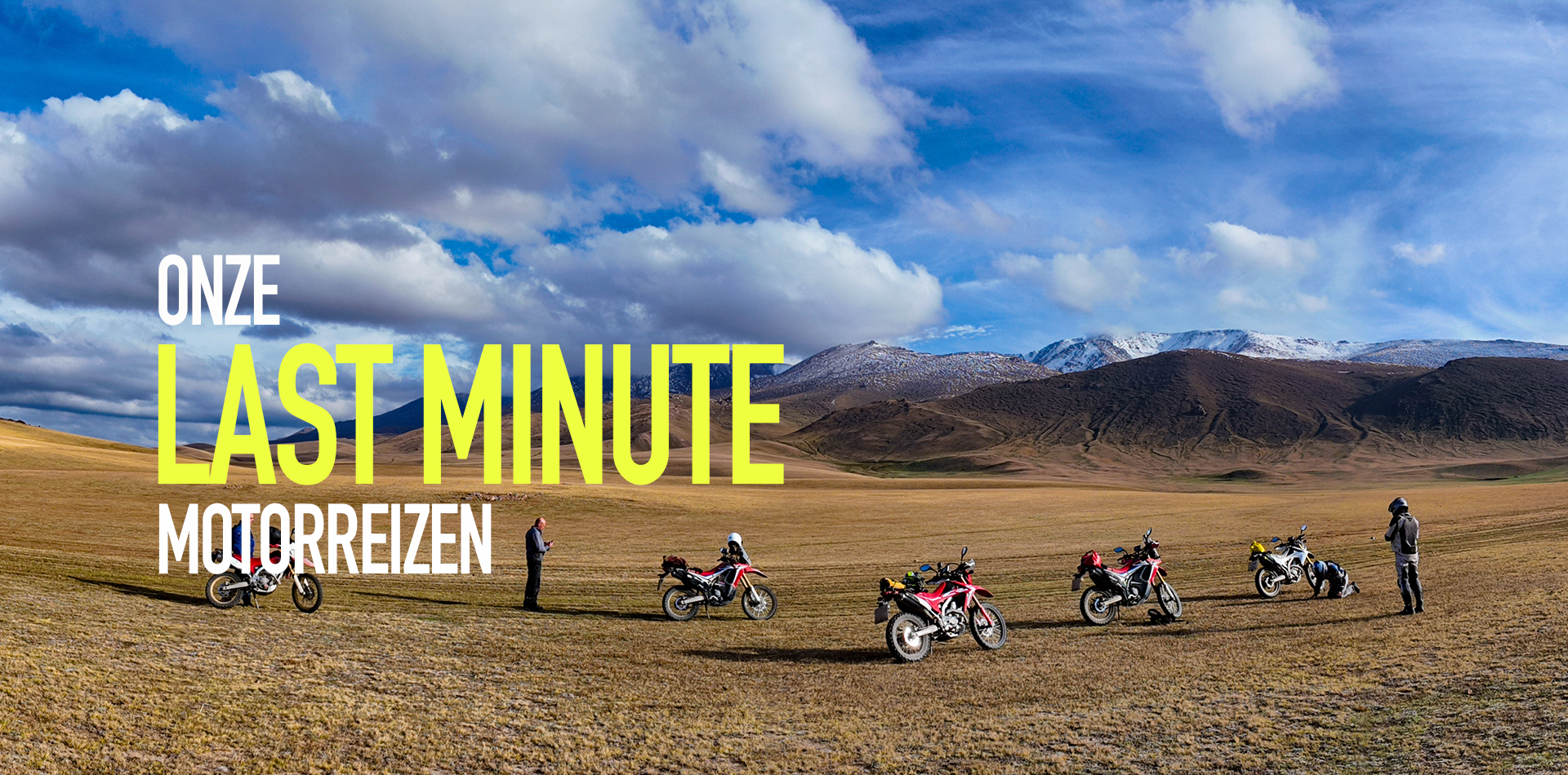 Last minute motorreizen van Travel 2 Explore