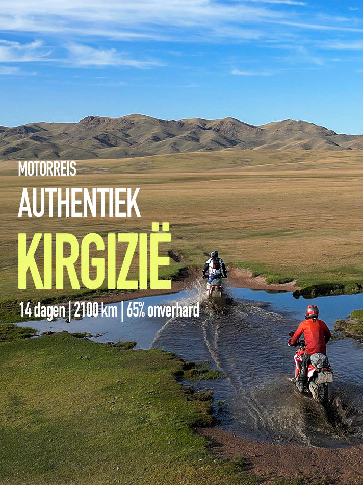 Avontuurlijke motorreis in Kirgizië van Travel 2 Explore