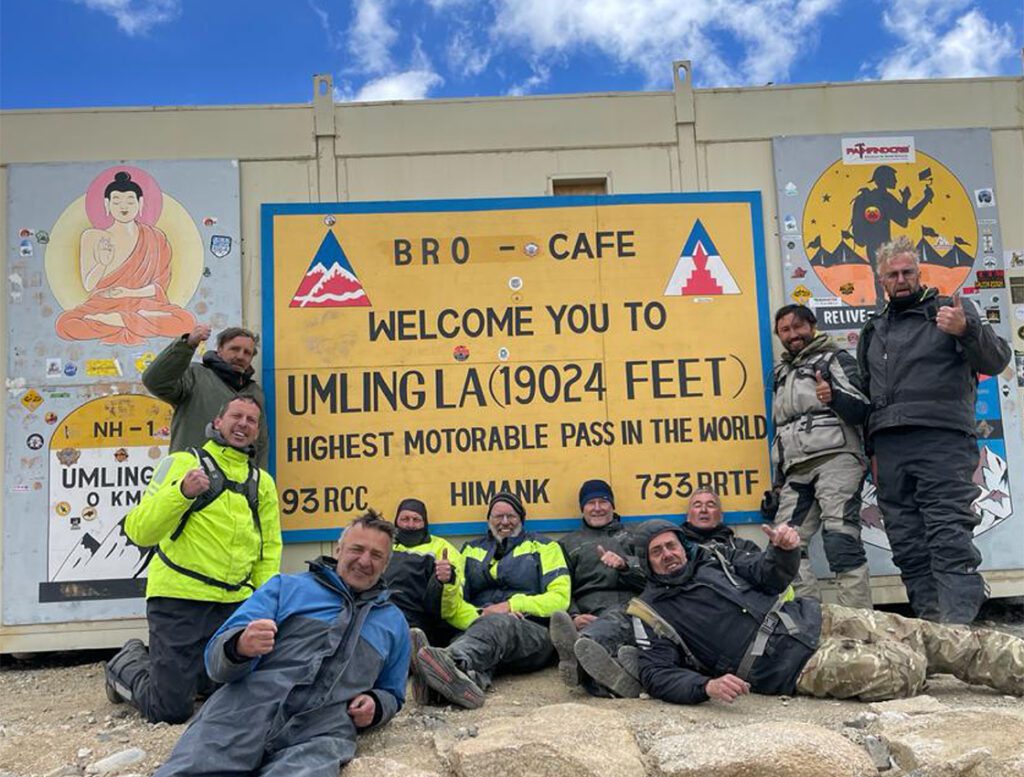 Motorreis Himalaya-India, Umling La, de hoogst berijdbare bergpas ter wereld